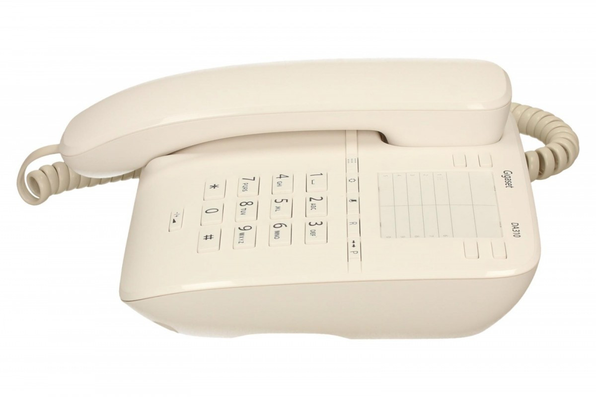 Gigaset Telefon DA310 WHITE przewodowy