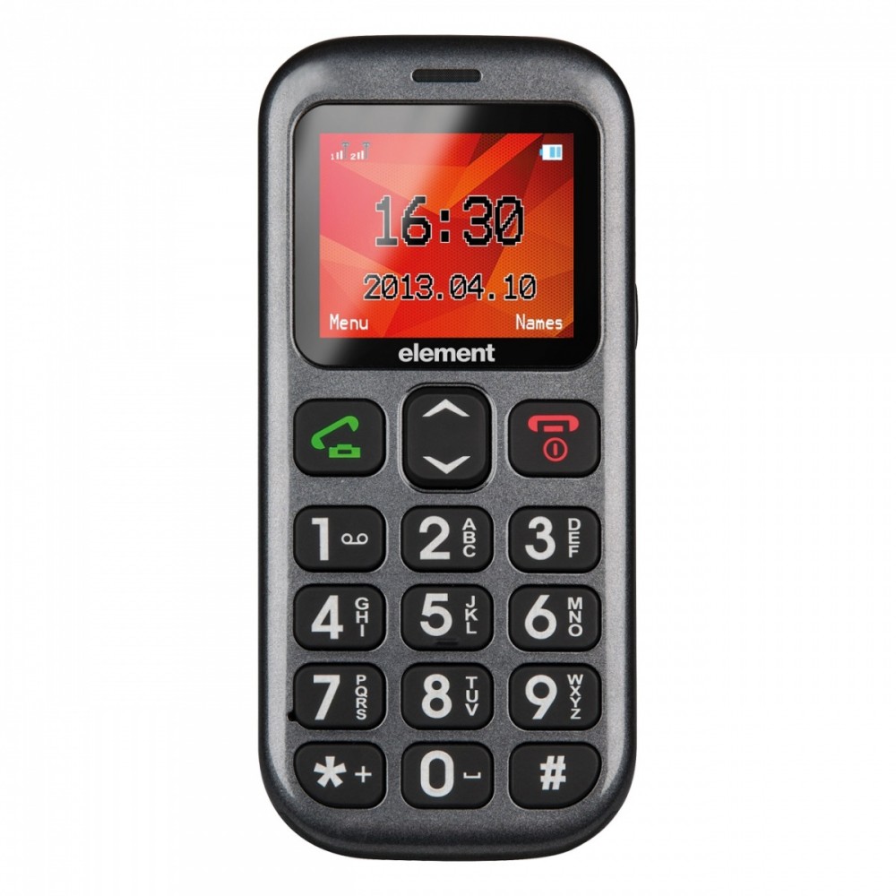 ELEMENT P001S Ekran 1.77cala,Dual SIM