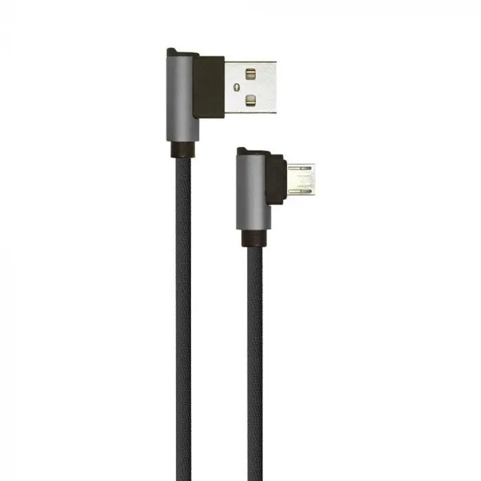 Kabel USB M - microUSB M 1M 2.4A 