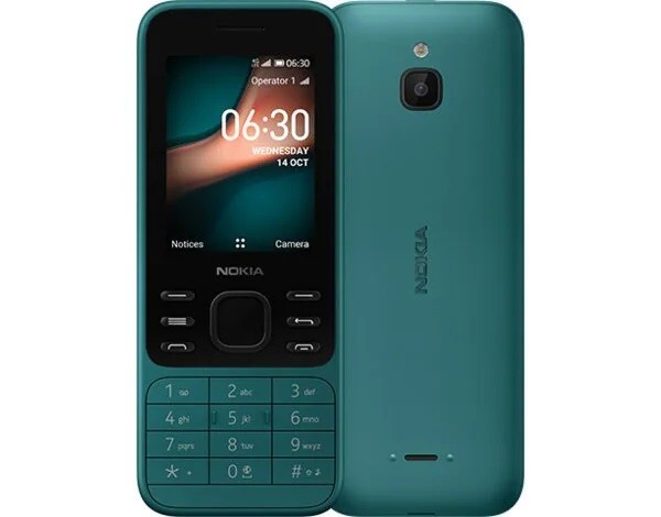 Telefon komórkowy 6300 4G Dual SIM cyan