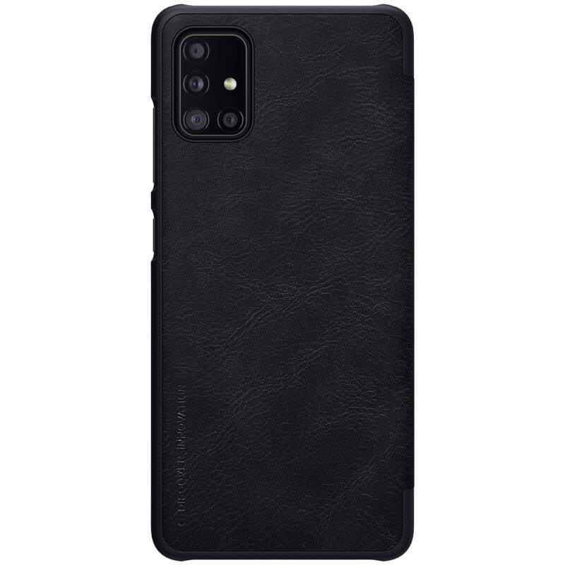 Etui Qin Leather Samsung Galaxy A51 5G Czarne